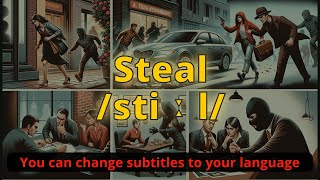Steal meaning with 5 examples