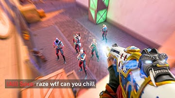 The most aggressive player on Valorant