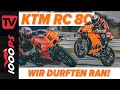 Einmalige Gelegenheit! KTM RC 8C Test am Red Bull Ring - Streng limitiert und super edel