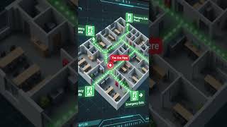 Emergency Evacuation Layout–Emergency exits Assembly point •Fire equipment •“You Are Here”location.