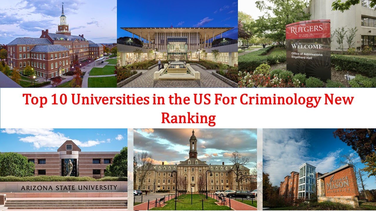 criminology phd rankings