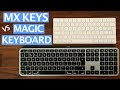 Logitech MX Keys for Mac vs Apple Magic Keyboard 2