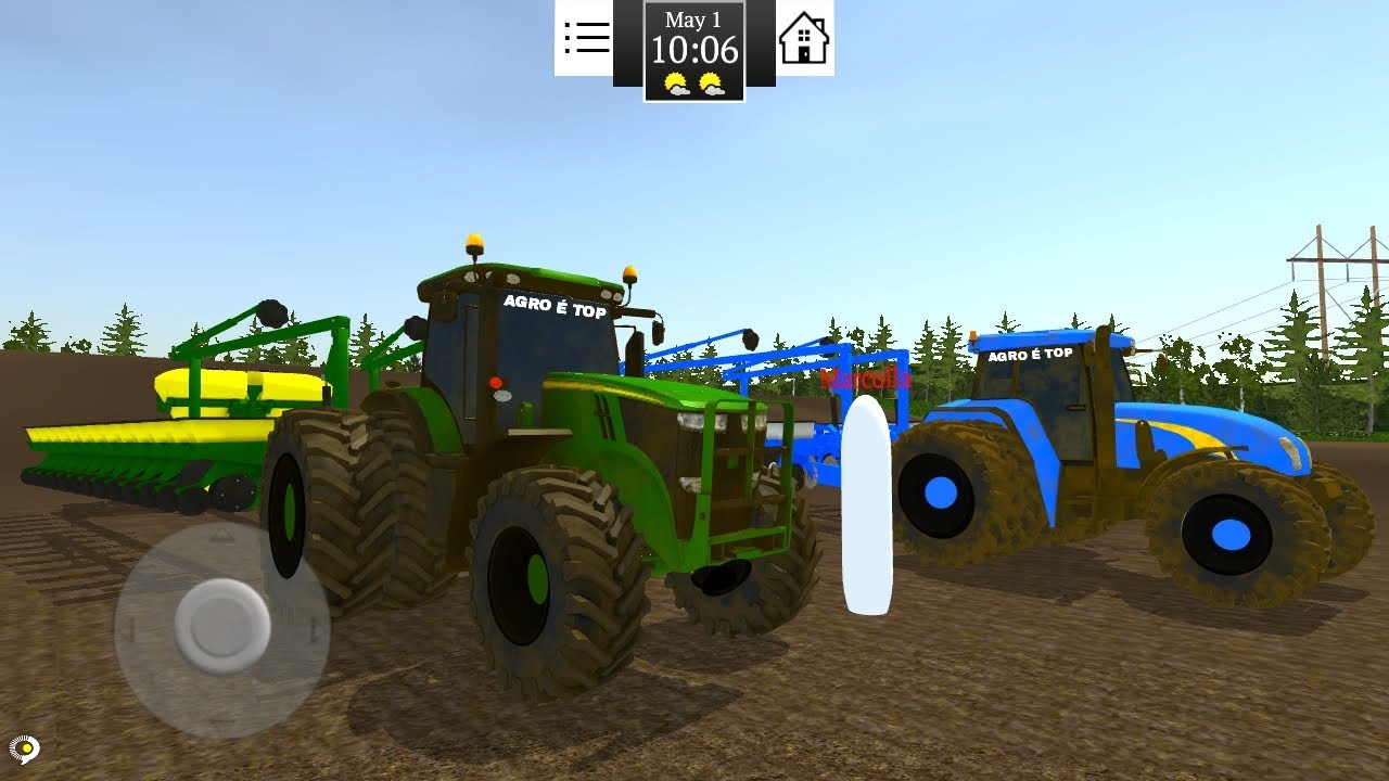 PLANTIO DE MILHO SAFRINHA NO MULTIPLAYER | FARMING USA 2 ANDROID | SAN TUB