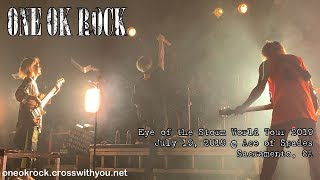 ONE OK ROCK Eye of the Storm World Tour 2019 @ Sacramento, CA (20190719)