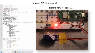 Raspberry Pi Pico W - Lesson 67 Homework Solution