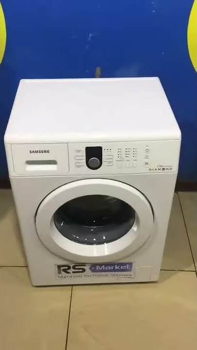 Стиральная машина Samsung WF8500NMW9 - YouTube
