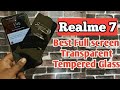 Realme 7 Full Screen Tempered Glass, Best Tempered Glass For Realme 7