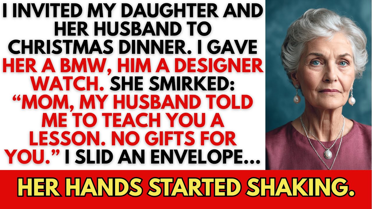 No Gifts For YOU,Mom. You Need To Learn A Lesson,” My Daughter Smirked On Christmas Eve. She Had No