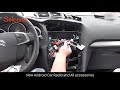 How to remove and upgrade radio to the 12.1 inch Android GPS Car Radio for Citroen C4L Installation