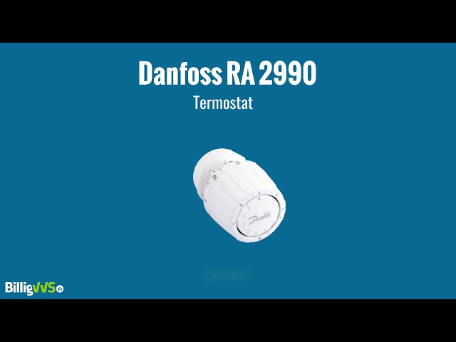 Først Diktere køleskab Danfoss RA 2990 Termostat - YouTube