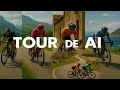 Tour de AI 🚴‍♂️ | Epic Cycling Race Across 10 Terrains — Shot with AI. #aiagentart #sora #chatgpt