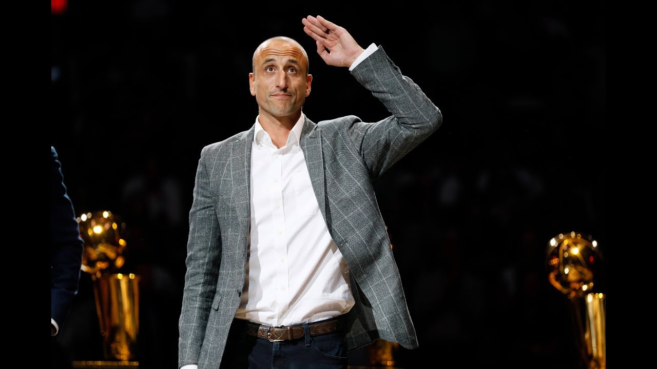 Spurs fans pay tribute to Manu Ginobili before Hall of Fame