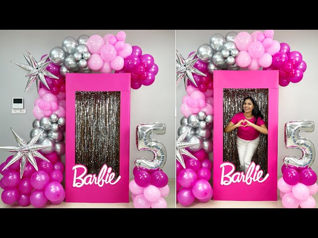Barbie Theme Balloon Decoration for Girls 