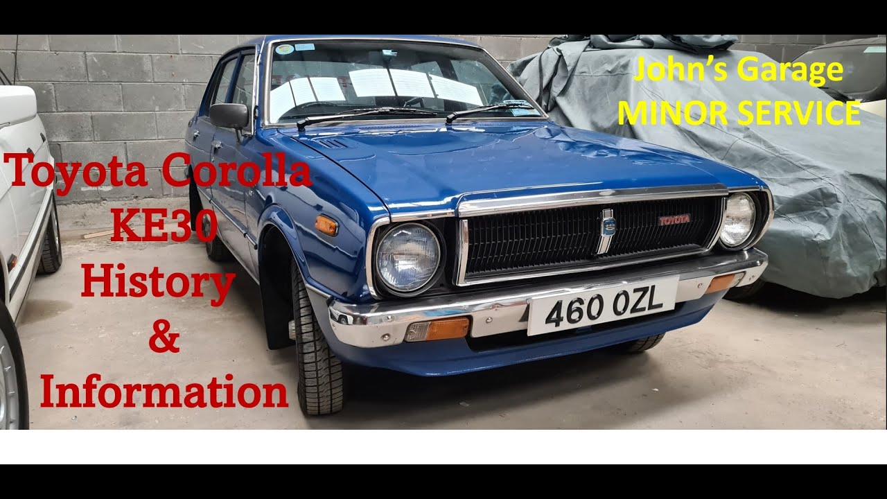 Toyota Corolla KE30: История и информация : John's Garage