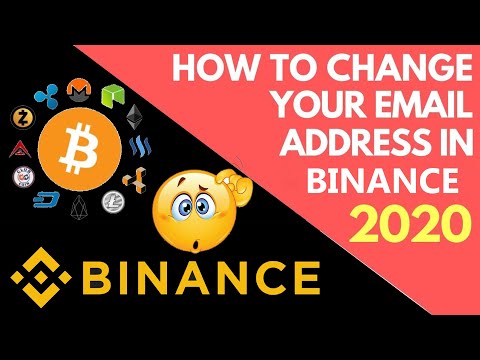   How To Change Primary Email From Binance Account Binance Exchange