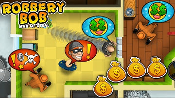 Robbery Bob - Super Biffen & Sam Bob 1 Funny Gameplay Part 24