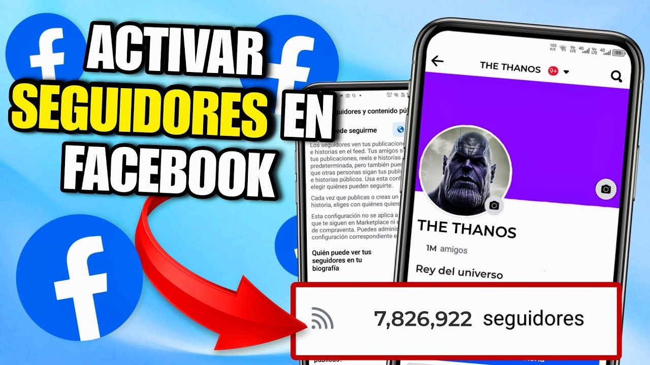 Como Hacer Para Activar Los Seguidores En Facebook www.youtube.com