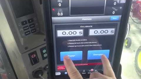 How to do a Product Look Ahead Calibration with the Seed Hawk iCon Control App