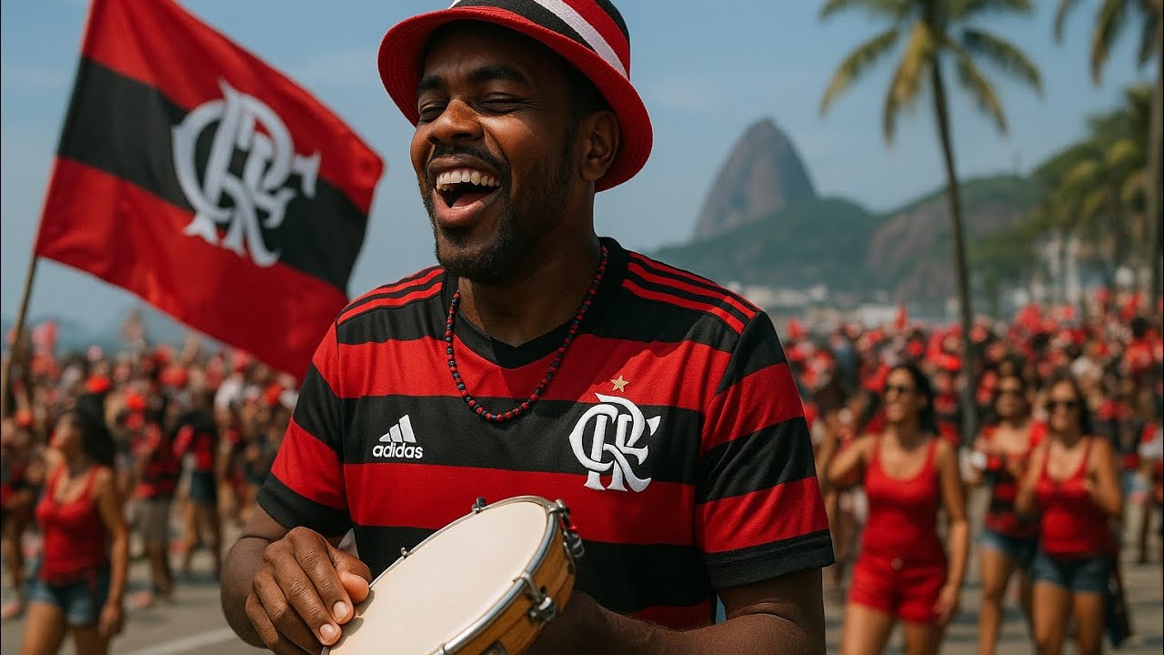 Hino do Flamengo Versão Pagode(Feito Por IA)❤️🖤❤️🖤