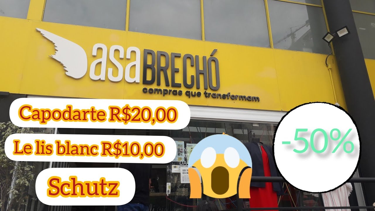 Minhas comprinhas Asa Brechó