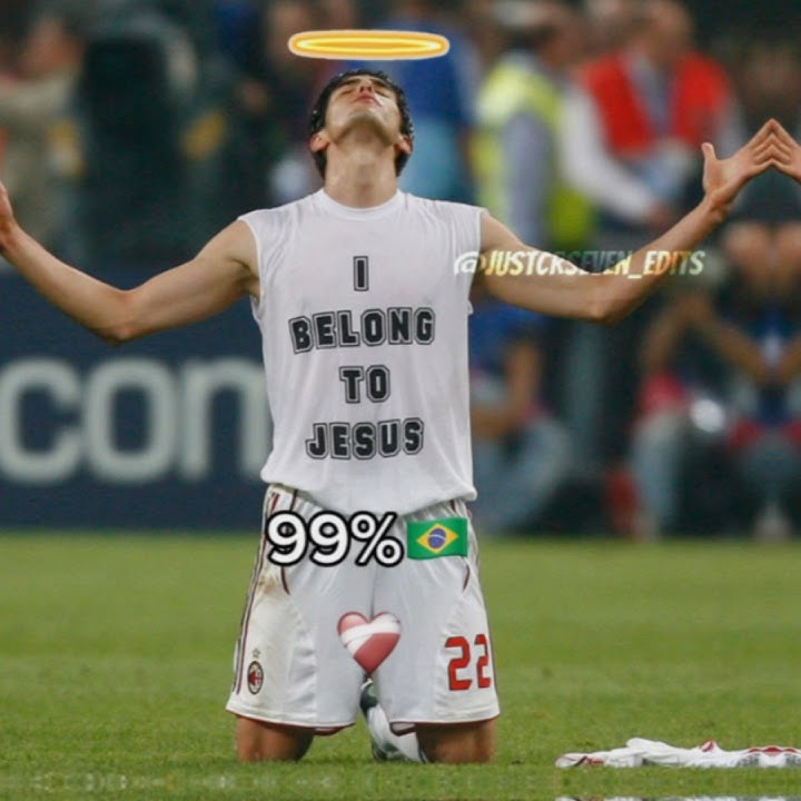 “I belong to Jesus”                                    -kaka. #football #ronnyto2k #kaka #edit 😇🙏