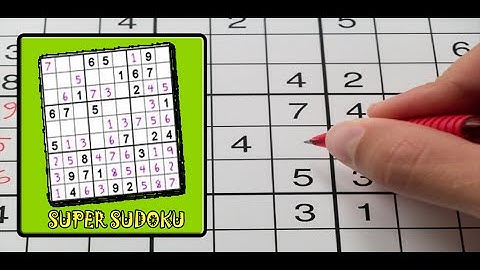 SUPER SUDOKU - #1 Sudoku Game on Google Play