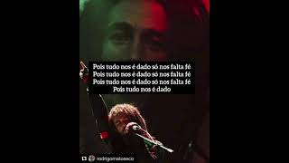 Mato seco Tudo nos é dado Só nos falta fé (letra)