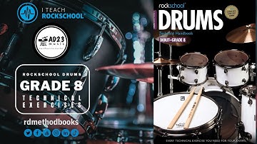 Drums Grade 8 Technical Exercises | Rockschool