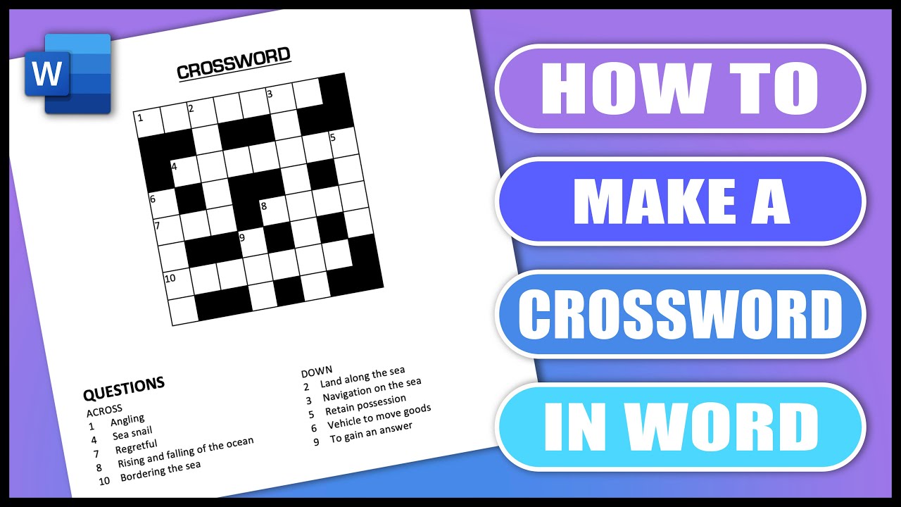 Make a crossword. Synonyms crossword.