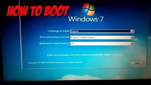 how to boot  computer from using pendrive in nepali
