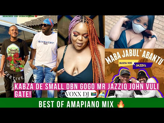 New Amapiano Mix | Best of 2020 | JazziQ DBN Gogo Kabza De Small John Vuli Gate | December | VOXX DJ class=