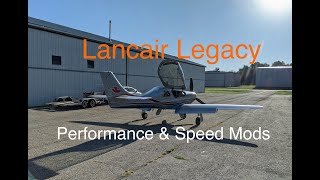 Performance \& Speed Mods - Lancair Legacy RG