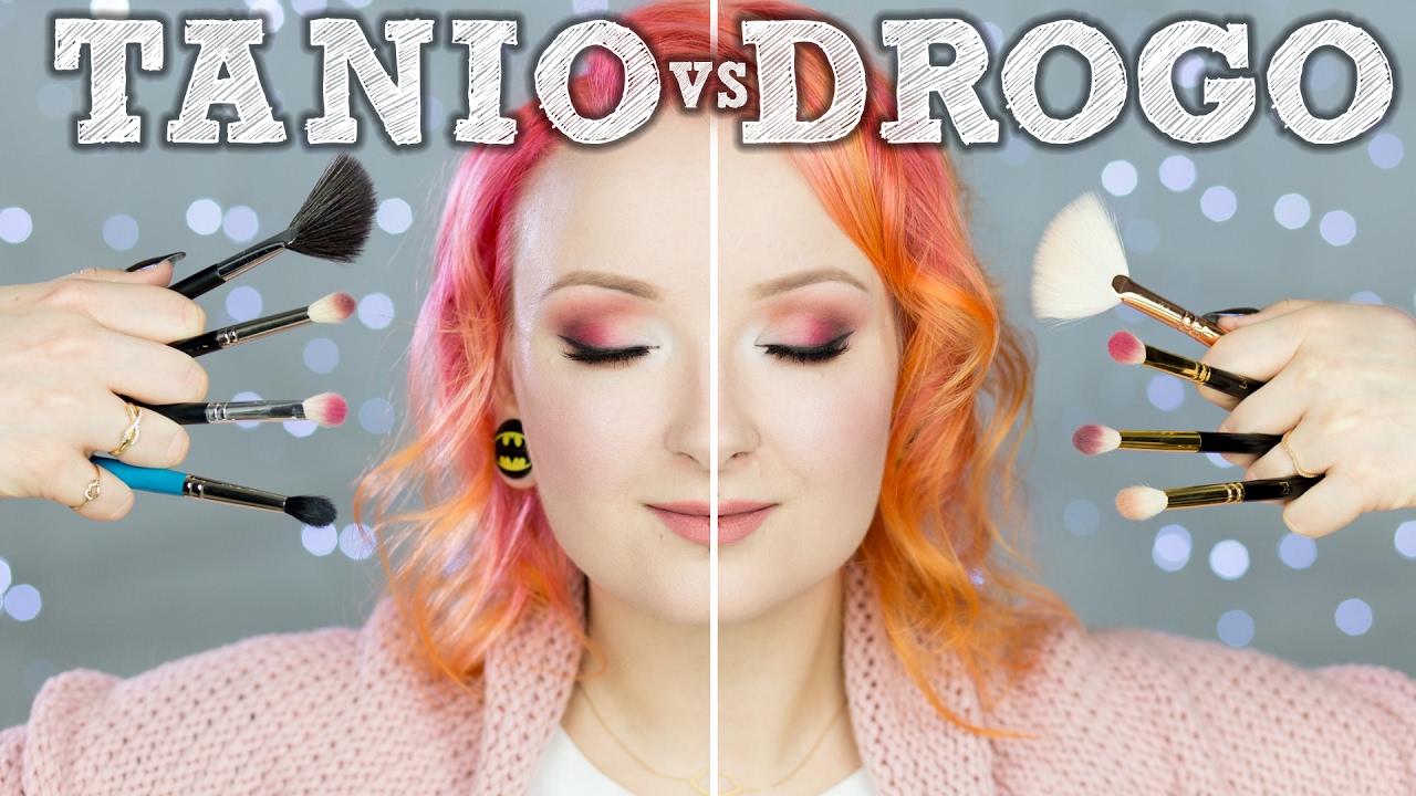 Tanie Vs Drogie Pędzle Do Makijażu Red Lipstick Monster Youtube