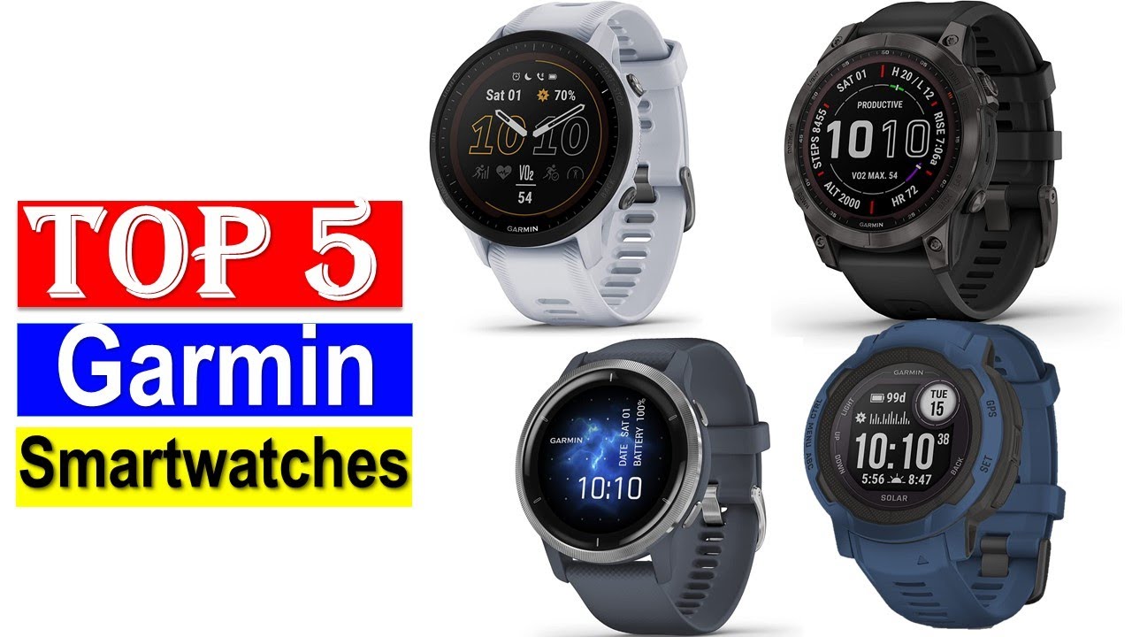 5 Best Garmin Smartwatches of 2023/best garmin smartwatches 2023/Top 5