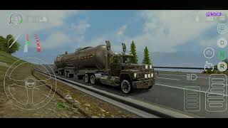 #universaltrucksimulator//gameplay(Ep7)#peterbilt389.with double tailor Road OIL Tanker.107TON.🛢️☠️