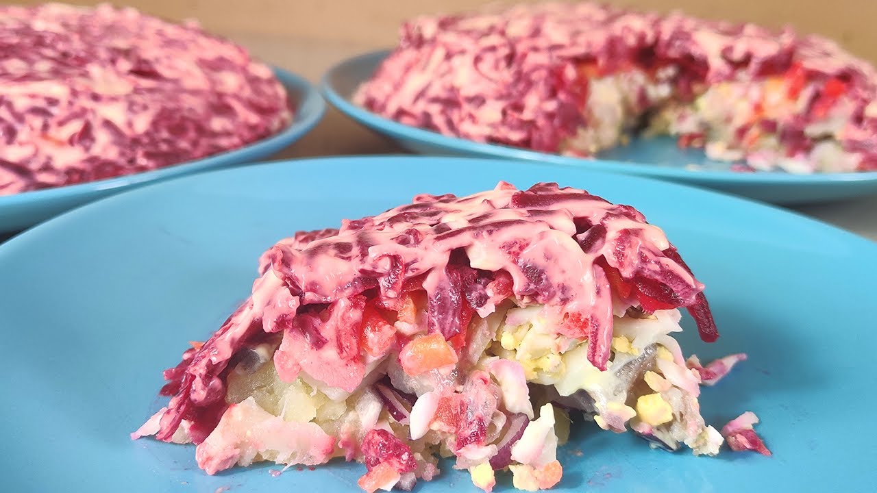 Селедка под шубой. Старинный рецепт