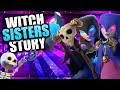 The Witch Sisters Origin Story - Night Witch & Witch Clash Story | Clash of Clans meets Clash Royale