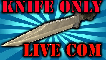 Black Ops 2 *KNIFE ONLY* Gameplay Live Commentary