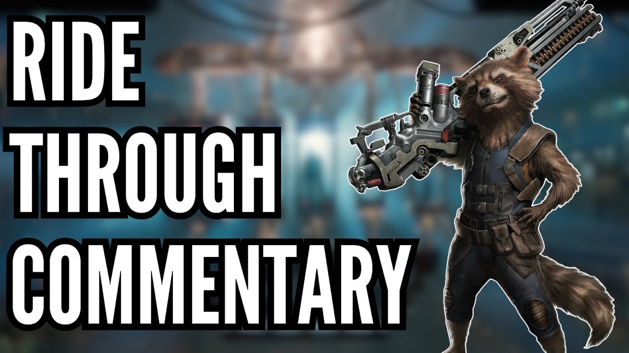 Guardians of the Galaxy Mission: Breakout! ON RIDE Commentary - YouTube