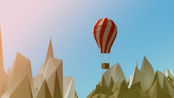 Blender Tutorial: Low Poly Hot-Air Balloon
