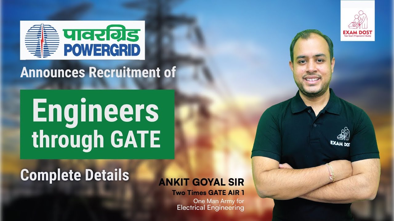 Powergrid announces recruitment of Engineers through GATE Complete