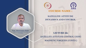 Lecture 66: Satellite Attitude Control using Magnetic Torquer (Contd.)