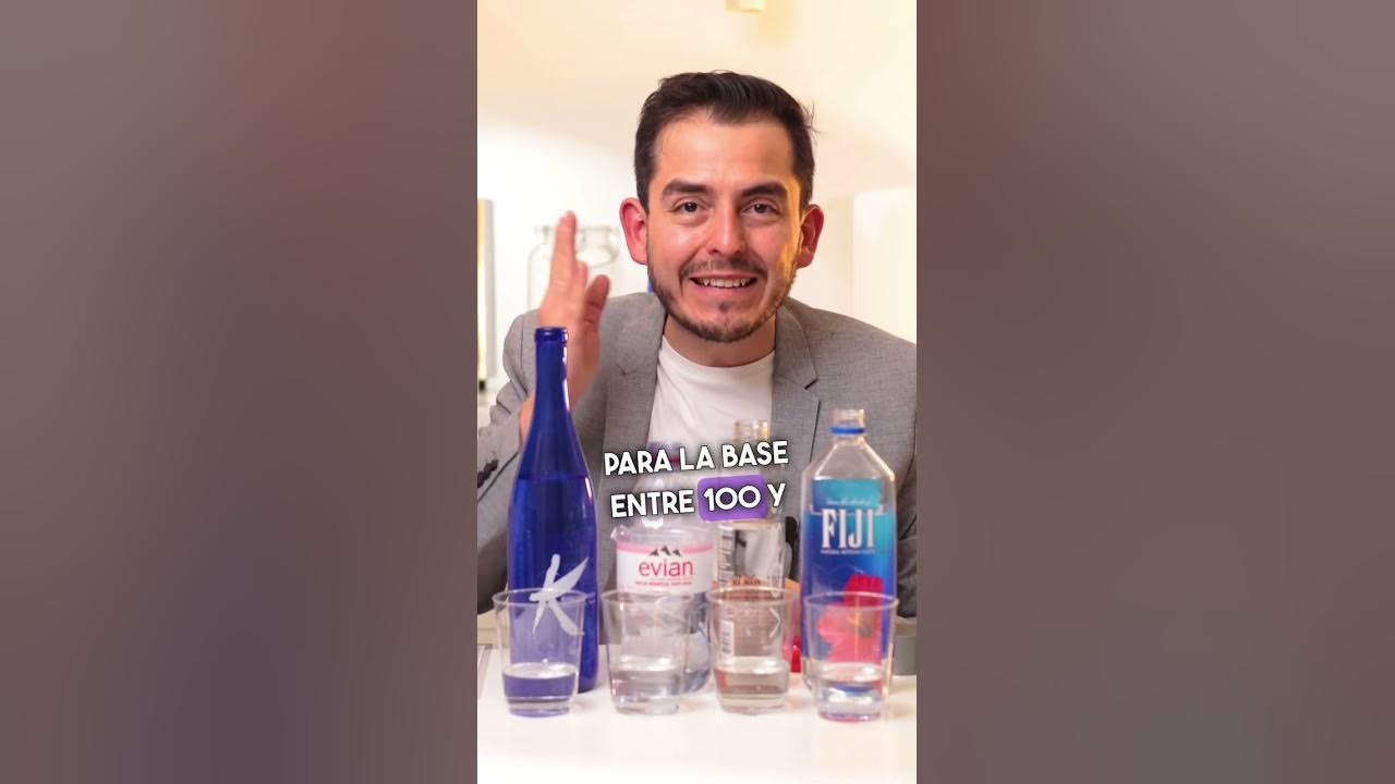 ¿Cuál es mejor Voss, Evian o Fiji? YouTube