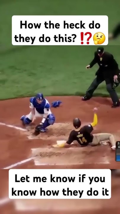 image of How the heck do they get this "angle"? 🤔⁉️ #baseball #mlb #sports #witchcraftprobably - YouTube