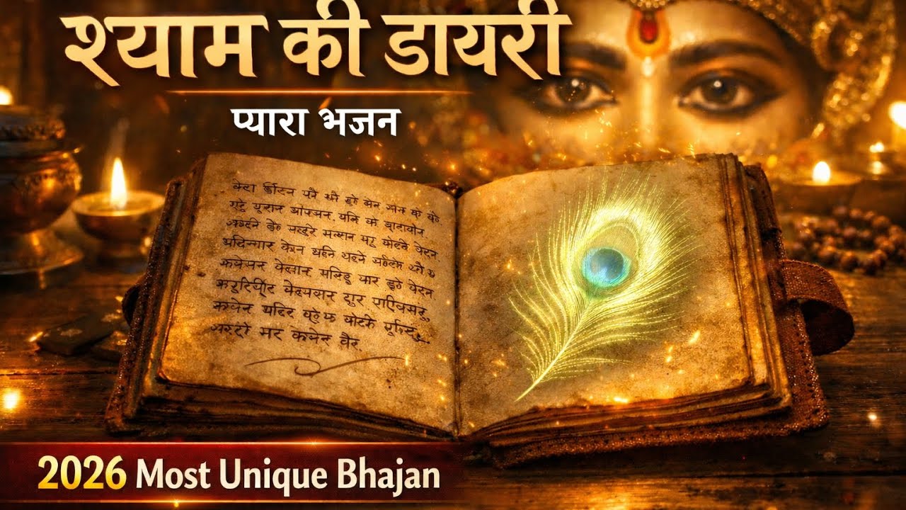 श्याम की डायरी | किस्मत बदल देने वाला अनूठा भजन | Shyam Ki Diary - New Khatu Shyam Bhajan 2026