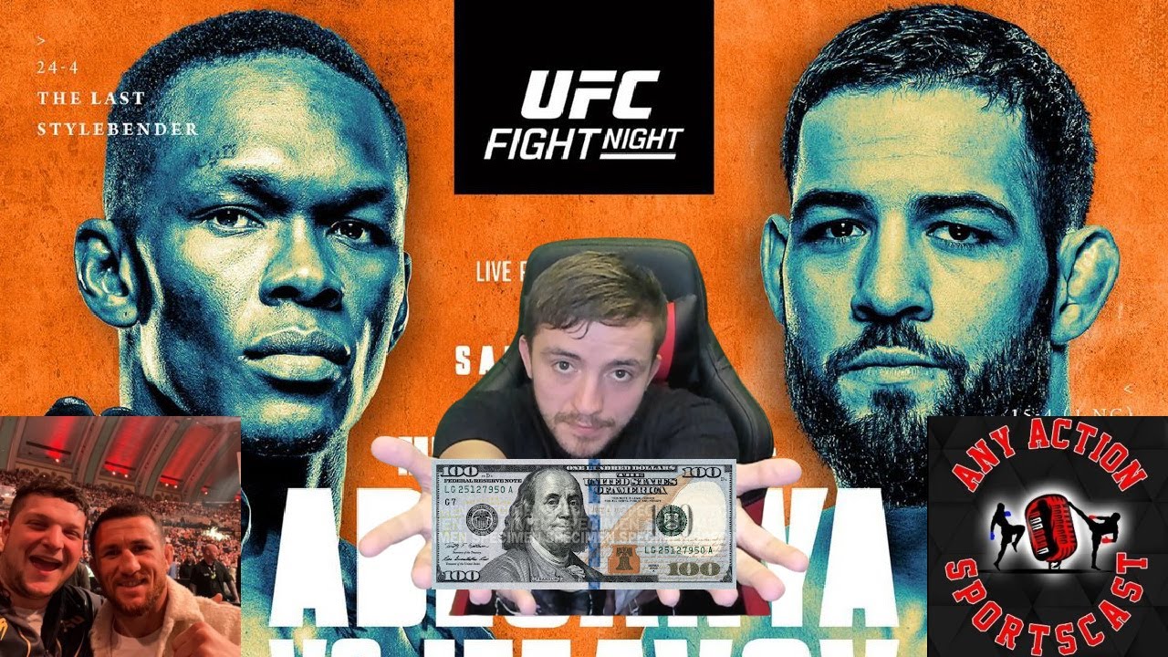 UFC Riyadh Saudi Arabia | Wager Wars | Propaholic vs Any Action | Adesanya vs Imavov