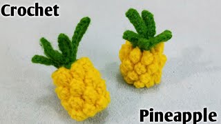 How to make Crochet Pineapple  / क्रोशिया से बुनये पाइनेपल