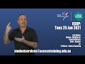 Courses for Deaf and Hard of Hearing People - Enrolment Day - Parramatta - Sem 1 2022