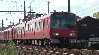 [次期機器更新説超有力]名鉄3508F+3109F 1522ﾚ急行豊川稲荷 新安城駅発車