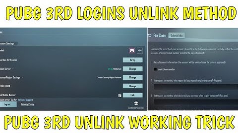 How To Unlink 3rd Email And Number Within 6 Hours || New Trick Unlink 3rd Link | Working Method💯